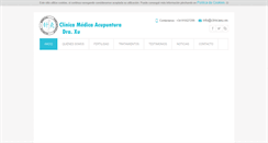 Desktop Screenshot of clinicaxu.es